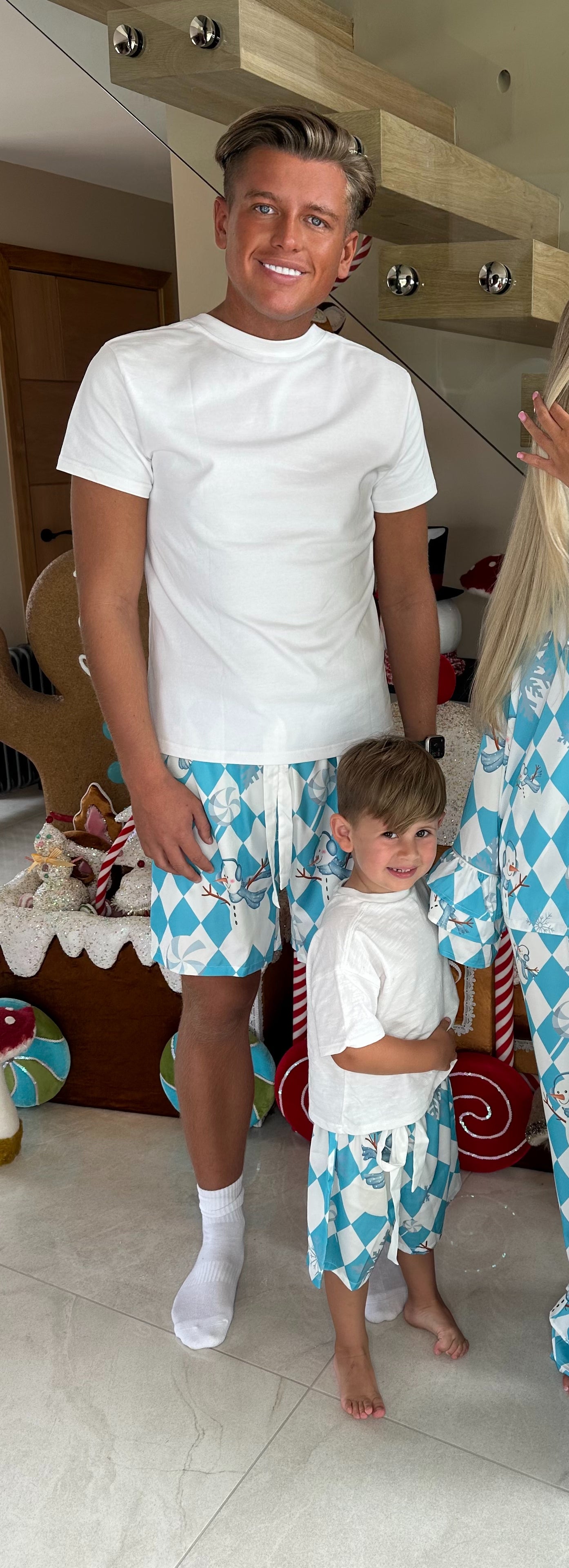 FROSTY THE SNOWMAN BOYS SHORTS SET