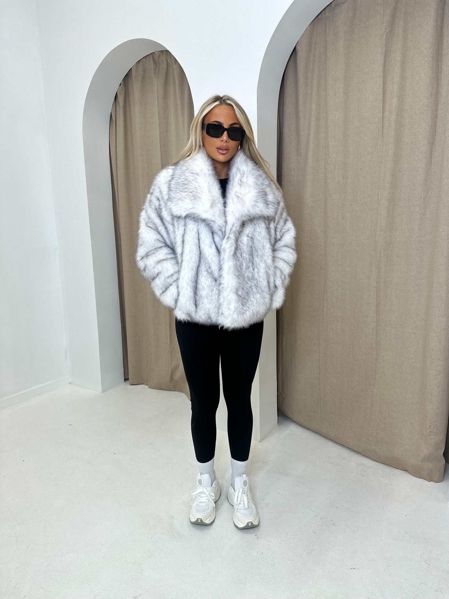 Naomi Faux Fur Jacket