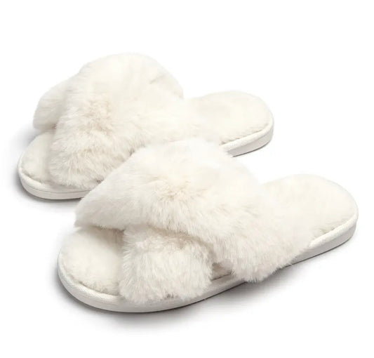 White slippers